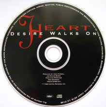 Load image into Gallery viewer, Heart : Desire Walks On (CD, Album)