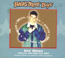 Load image into Gallery viewer, Backstreet Boys : Get Down (You're The One For Me) (CD, Single, Ltd, Dig)