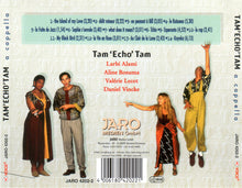 Load image into Gallery viewer, Tam 'Echo' Tam* : A Cappella (CD, Album)