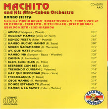 Load image into Gallery viewer, Machito And His Afro-Cuban Orchestra* : Bongo Fiesta (CD)