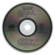 Load image into Gallery viewer, Phil Collins : Face Value (CD, Album, RE)