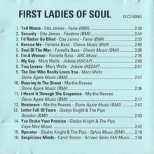 Load image into Gallery viewer, Various : First Ladies Of Soul (CD, Comp)