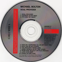 Load image into Gallery viewer, Michael Bolton : Soul Provider (CD, Album, RP)