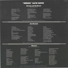Load image into Gallery viewer, David Bowie : "Heroes" (LP, Album)