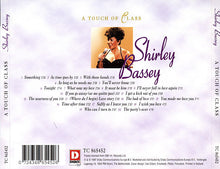 Load image into Gallery viewer, Shirley Bassey : A Touch Of Class (CD, Comp)