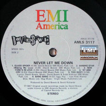 Load image into Gallery viewer, David Bowie : Never Let Me Down (LP, Album)