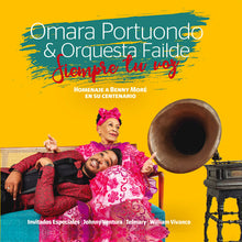 Load image into Gallery viewer, Omara Portuondo & Orquesta Failde : Siempre Tu Voz (Homenaje A Benny Moré En Su Centenario) (CD, Promo)