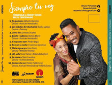 Load image into Gallery viewer, Omara Portuondo & Orquesta Failde : Siempre Tu Voz (Homenaje A Benny Moré En Su Centenario) (CD, Promo)