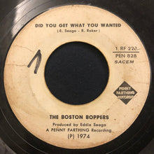 Load image into Gallery viewer, The Boston Boppers : Did You Get What You Wanted / Whirlwind Girl (7", Single)