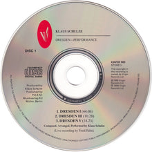 Load image into Gallery viewer, Klaus Schulze : The Dresden Performance (2xCD, Album, RP)