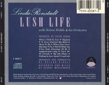 Load image into Gallery viewer, Linda Ronstadt With Nelson Riddle & His Orchestra* : Lush Life (CD, Album)