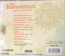 Load image into Gallery viewer, Yuri Buenaventura : Herencia Africana (CD, Album, RE)