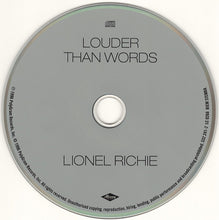 Load image into Gallery viewer, Lionel Richie : Louder Than Words (CD, Album, PMD)