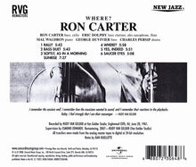 Load image into Gallery viewer, Ron Carter With Eric Dolphy, Mal Waldron : Where? (CD, Album, RE, RM)