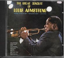 Load image into Gallery viewer, Louis Armstrong : The Great Concert Of Louis Armstrong (CD, RE)