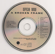 Load image into Gallery viewer, Depeche Mode : A Broken Frame (CD, Album, RE)