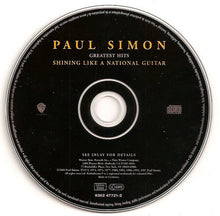 Load image into Gallery viewer, Paul Simon : Greatest Hits - Shining Like A National Guitar (CD, Comp, RM, RP)