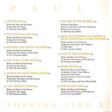 Load image into Gallery viewer, Paul Simon : Greatest Hits - Shining Like A National Guitar (CD, Comp, RM, RP)