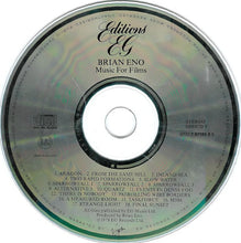 Load image into Gallery viewer, Brian Eno : Music For Films (CD, Album, RE)