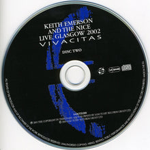 Load image into Gallery viewer, Keith Emerson And The Nice : Vivacitas - Live At Glasgow 2002 (3xCD, Album)
