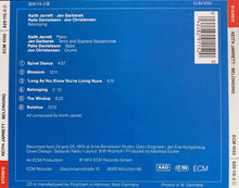 Load image into Gallery viewer, Jan Garbarek, Keith Jarrett, Palle Danielsson, Jon Christensen : Belonging (CD, Album, RE, PDO)
