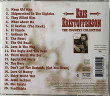 Load image into Gallery viewer, Kris Kristofferson : The Country Collection (20 Classic Recordings) (CD, Comp, RE)