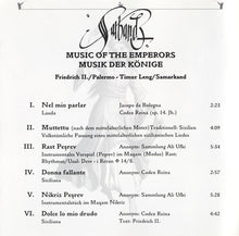 Load image into Gallery viewer, Sarband : Music Of The Emperors (CD, Album)