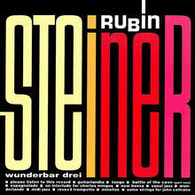 Load image into Gallery viewer, Rubin Steiner : Wunderbar Drei (CD)