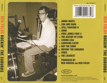 Load image into Gallery viewer, Ben Folds : Rockin' The Suburbs (CD, Album)
