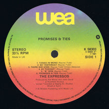 Load image into Gallery viewer, Expressos* : Promises And Ties (LP, Album)