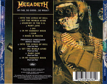 Load image into Gallery viewer, Megadeth : So Far, So Good... So What! (CD, Album, RE, RM, Rem)