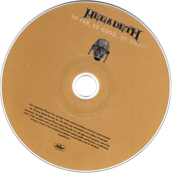 Buy Megadeth : So Far, So Good So What! (CD, Album, RE, RM, Rem
