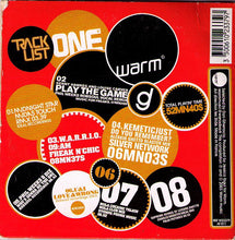 Load image into Gallery viewer, Various : Warm & Dan Ghenacia Present Track List One (CD, Comp)
