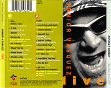Load image into Gallery viewer, Junior Vasquez : Live (Vol. 1) (2xCD, Mixed)