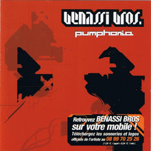 Load image into Gallery viewer, Benassi Bros. : Pumphonia (CD, Album)
