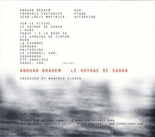 Load image into Gallery viewer, Anouar Brahem : Le Voyage De Sahar (CD, Album)