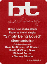 Load image into Gallery viewer, BT : Emotional Technology (CD, Album)