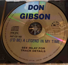 Load image into Gallery viewer, Don Gibson : (I'd Be) A Legend In My Time (CD)