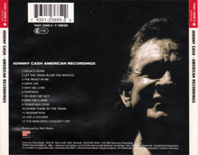 Load image into Gallery viewer, Johnny Cash : American Recordings (CD, Album)