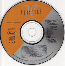 Load image into Gallery viewer, Whispers* : More Of The Night (CD, Album)