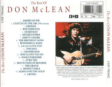Load image into Gallery viewer, Don McLean : The Best Of Don McLean (CD, Comp)