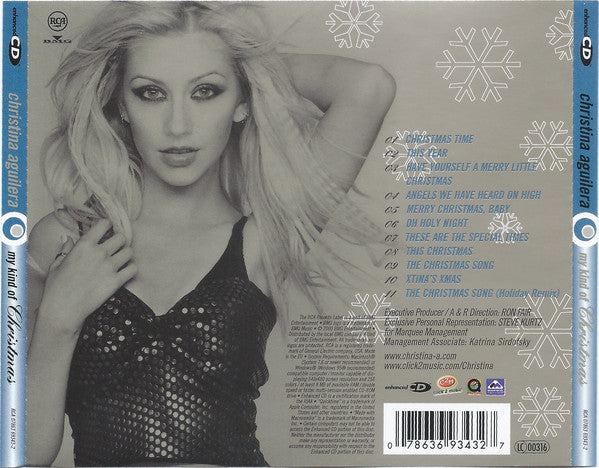 Buy Christina Aguilera : My Kind Of Christmas (CD, Album, Enh