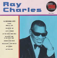 Load image into Gallery viewer, Ray Charles : Ray Charles "16 Original Hits" (CD, Comp)