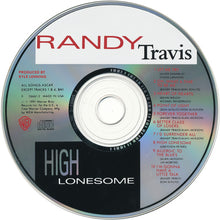Load image into Gallery viewer, Randy Travis : High Lonesome (CD, Album)
