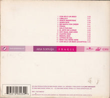 Load image into Gallery viewer, Ana Torroja : Frágil (CD, Album, Dig)