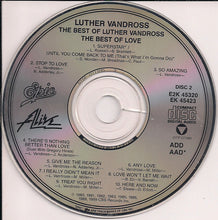 Load image into Gallery viewer, Luther Vandross : The Best Of Luther Vandross...The Best Of Love (2xCD, Album, Comp, RM)