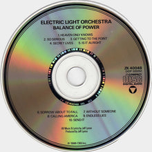 Load image into Gallery viewer, Electric Light Orchestra : Balance Of Power (CD, Album, RE, Pit)