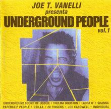 Load image into Gallery viewer, Joe T. Vannelli : Underground People Vol. 1 (CD, Mixed, Promo)