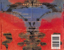 Load image into Gallery viewer, Edward Ka-Spel : Red Letters (CD, Album)
