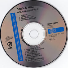 Load image into Gallery viewer, Carole King : Her Greatest Hits (CD, Comp, RE)
